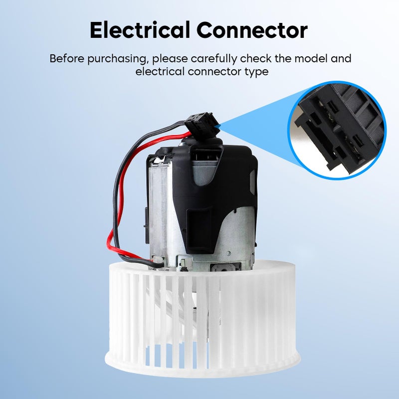 AEagle HVAC Blower Motor Assembly for BMW 528i 535i 535d 550i 640i 650i 740Li 750i Alpina B6 B7 M5 M6 xDrive Gran Coupe Replaces for 75027 64119242607 - Image 5